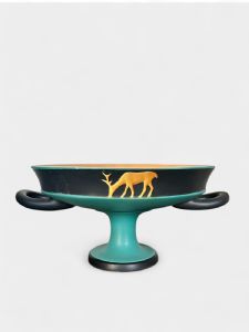 Alzata italiana in ceramica Art Déco – Vibi, anni ’30